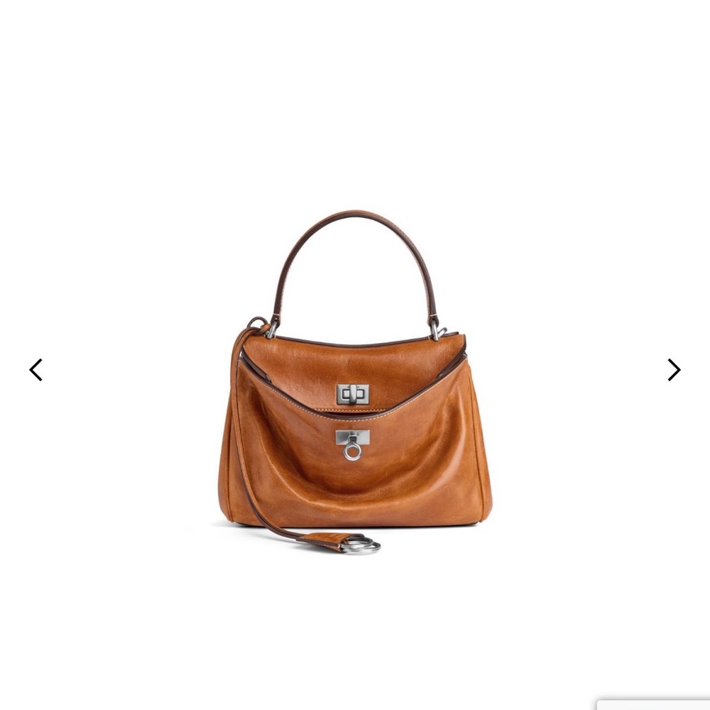 balenciaga mini rodeo cowboy brown
